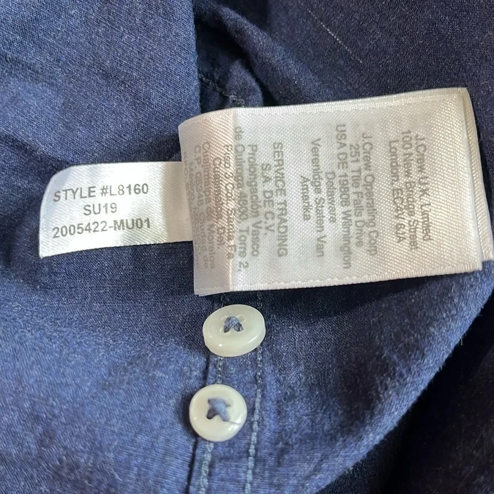 J. Crew Slim Button Down Shirt Size Large